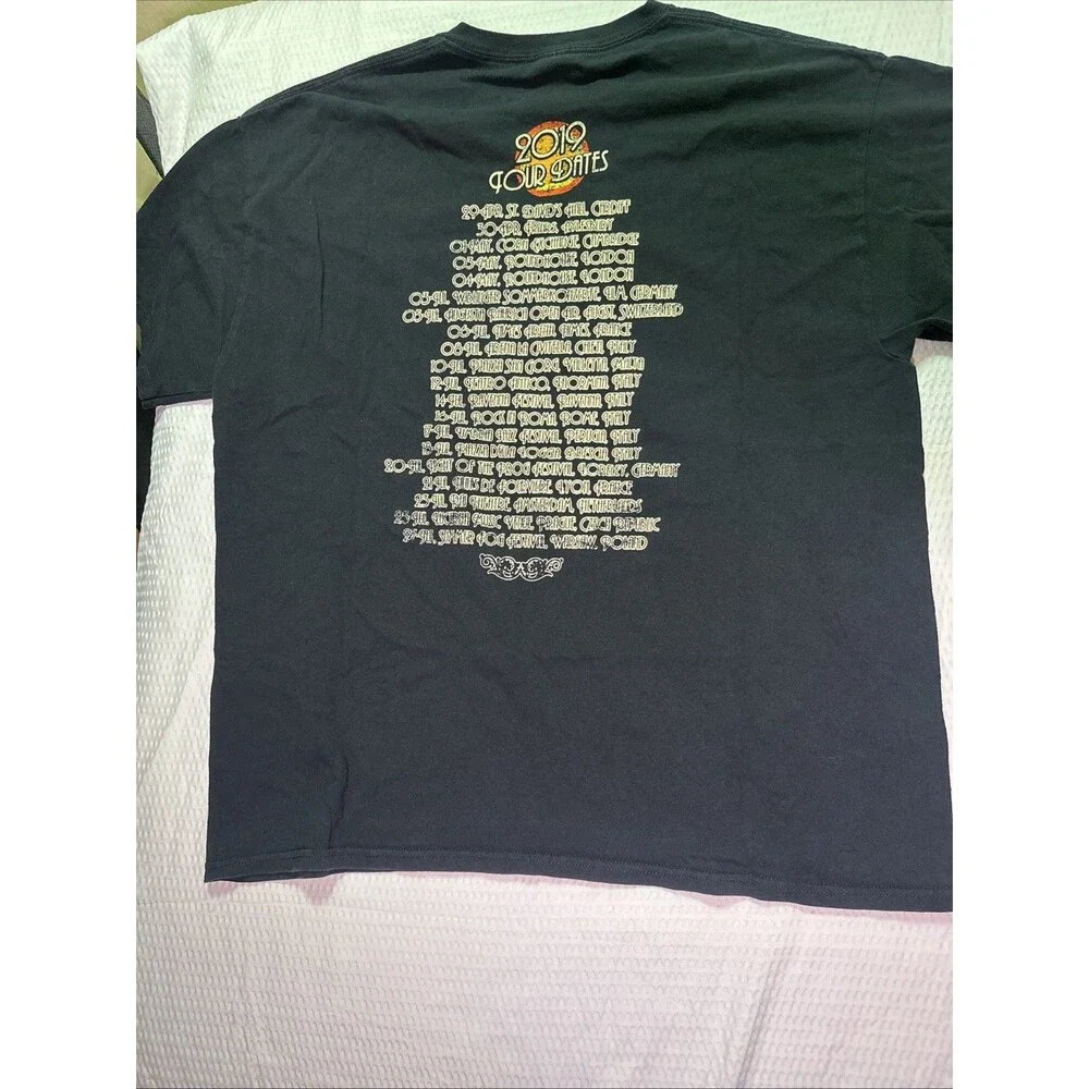 Nick Mason’s Saucerful of Secret T-Shirt Black Size XL 2018
